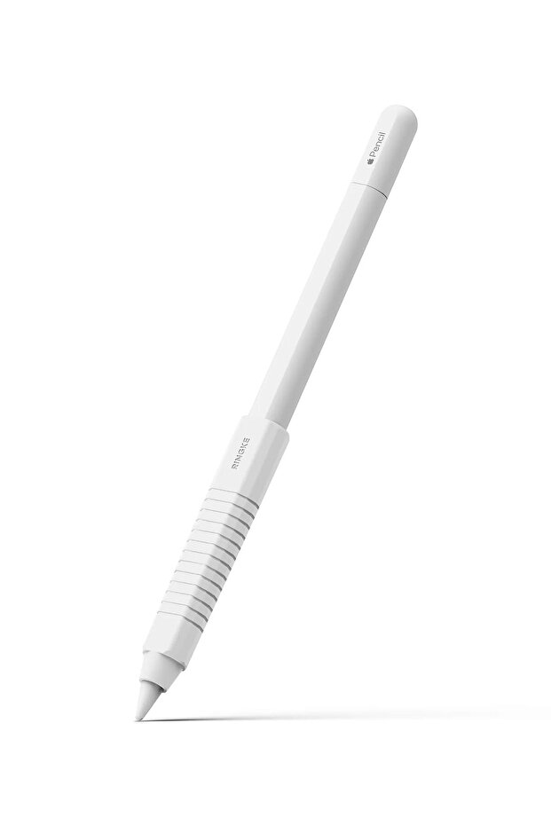 Apple Pencil 2nd Generation Apple Pencil Pro Case | Silicone Drafting Grip Holder | White