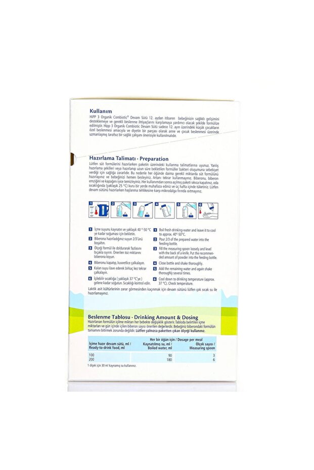 NO:3 COMBİOTİC DEVAM BEBEK SÜTÜ 800 GR 4 ADET - 7