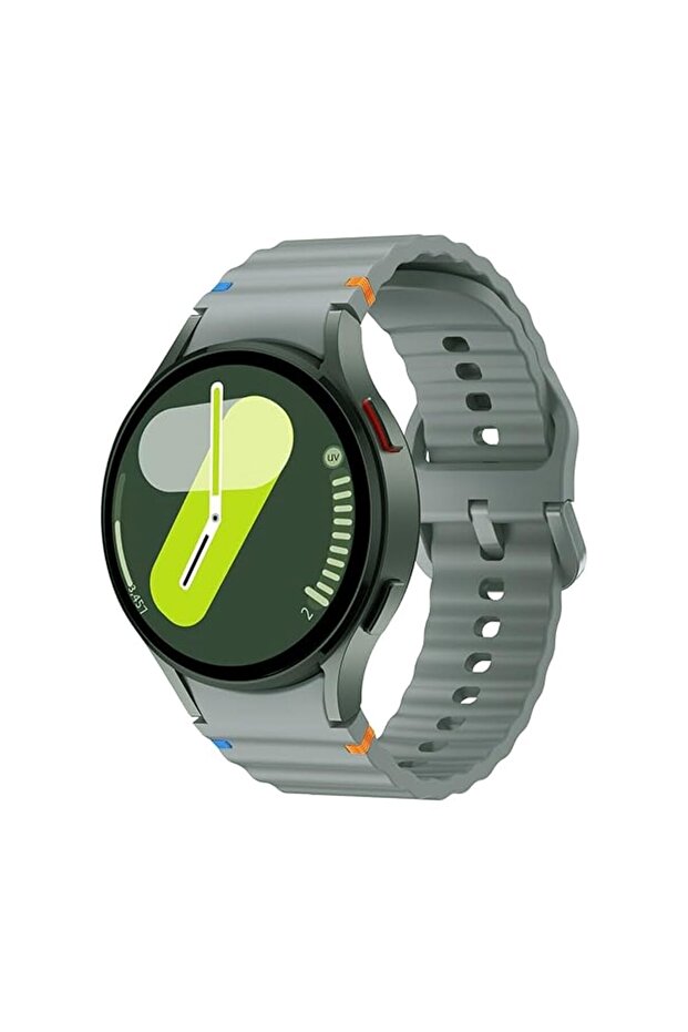 20mm No Gap For Samsung Galaxy Watch 7 6 5 4 Band 40mm 44mmGrey