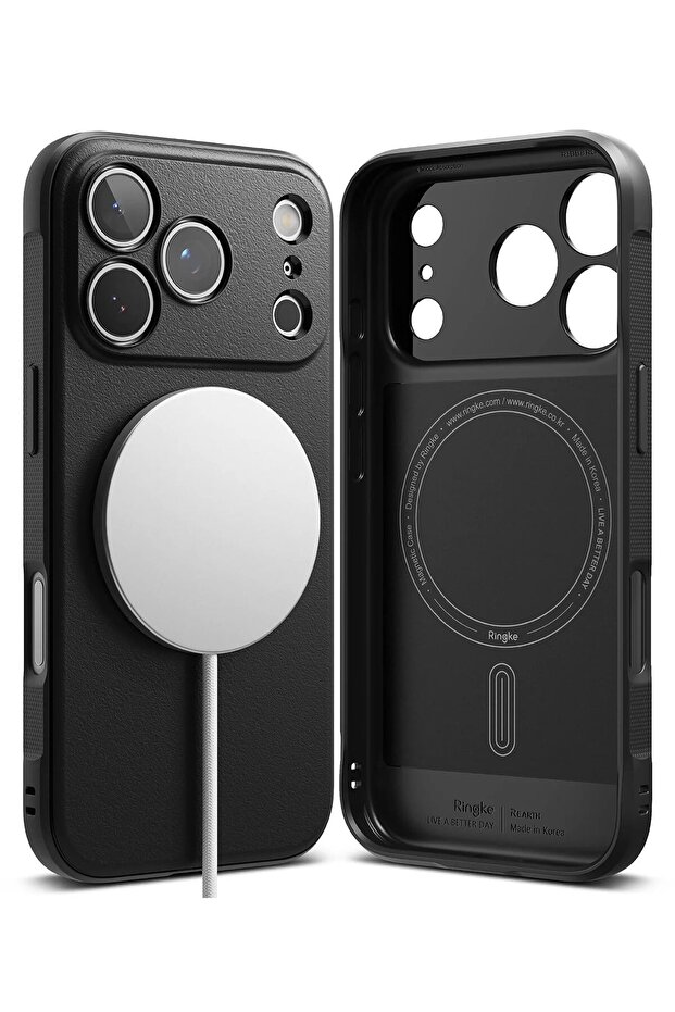 iPhone 17 Pro Case Cover | Onyx Magnetic Series | Black