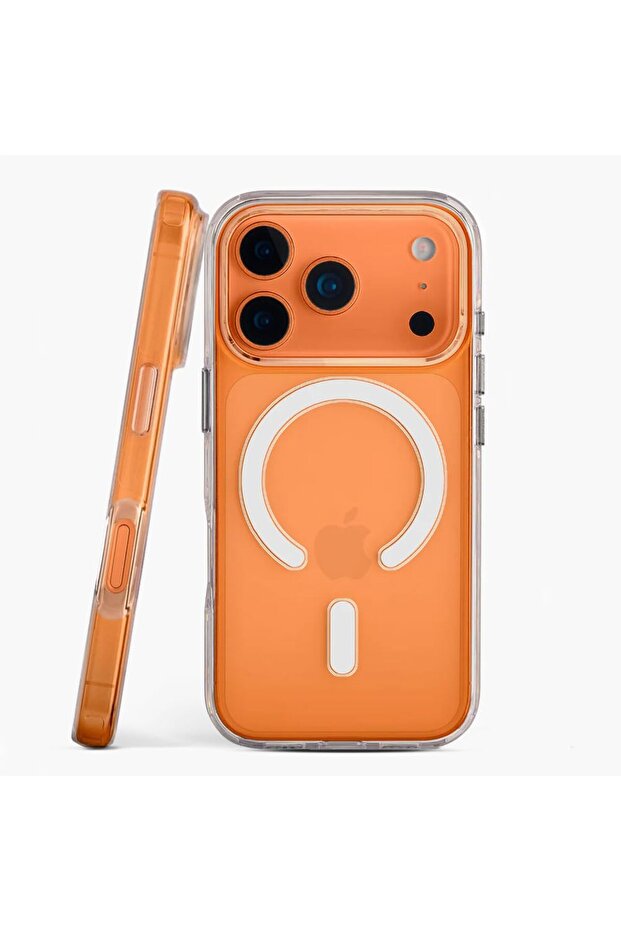 Magnetic Case For iPhone 17 Pro, Compatible with MagSafe , Classic Hybrid- Clear