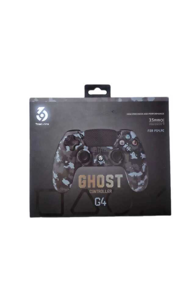 وحدة تحكم Ghost من ThreeSixNine G4، ومقبس سماعة رأس 3.5 مم، وتمكين الدردشة الصوتية لأجهزة PS4 والكمبيوتر الشخصي