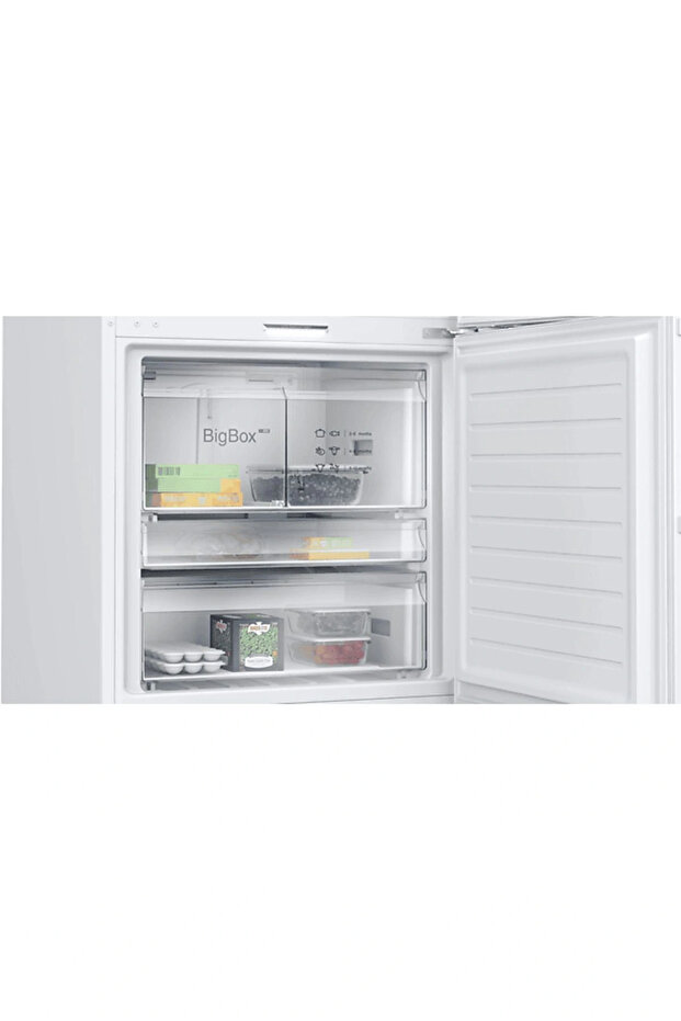 BD3076WCAP C Enerji Sınıfı 526 L Alttan Donduruculu No-Frost Buzdolabı Beyaz - 4