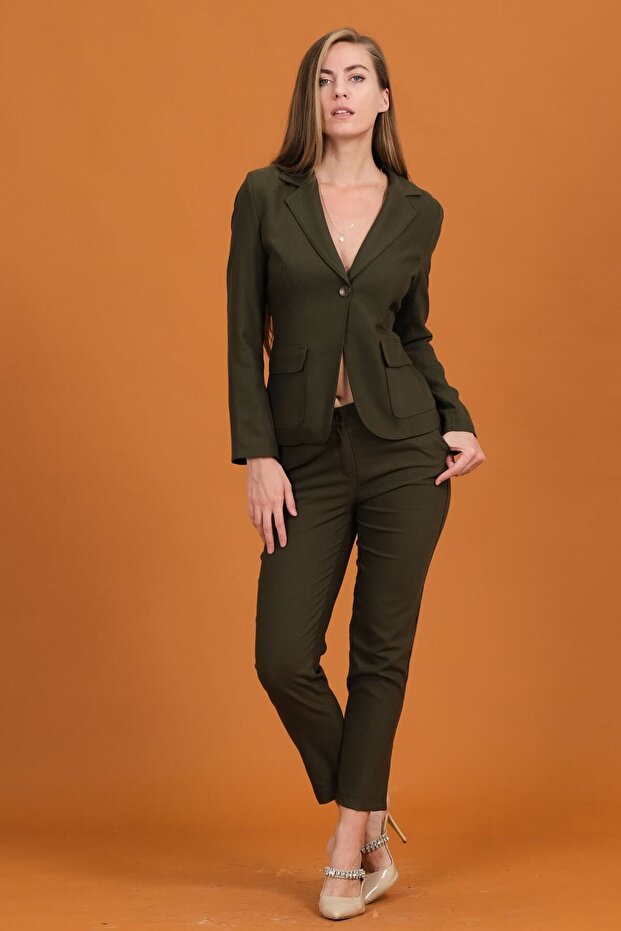 Cepli Blazer Ceket - 6