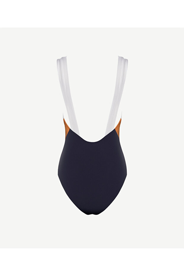 Dekolteli Halter Yaka Mayo - 5