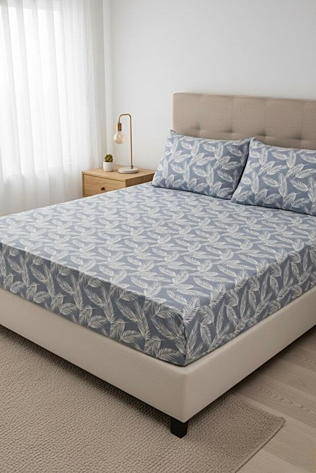 Battal Double Elastic Sheet +2 Pillowcases