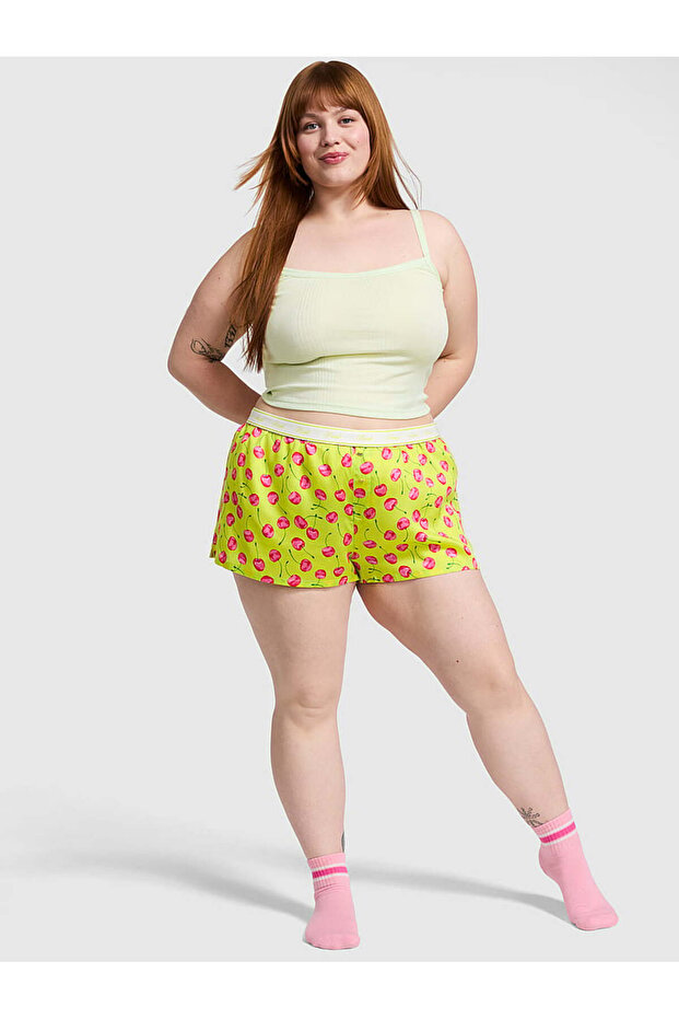 İpeksi Şort Pijama - 1