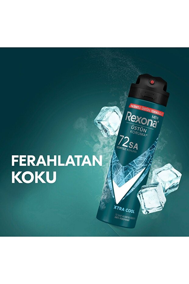 MEN XTRA COOL SPREY 150ML 2 ADET - 4