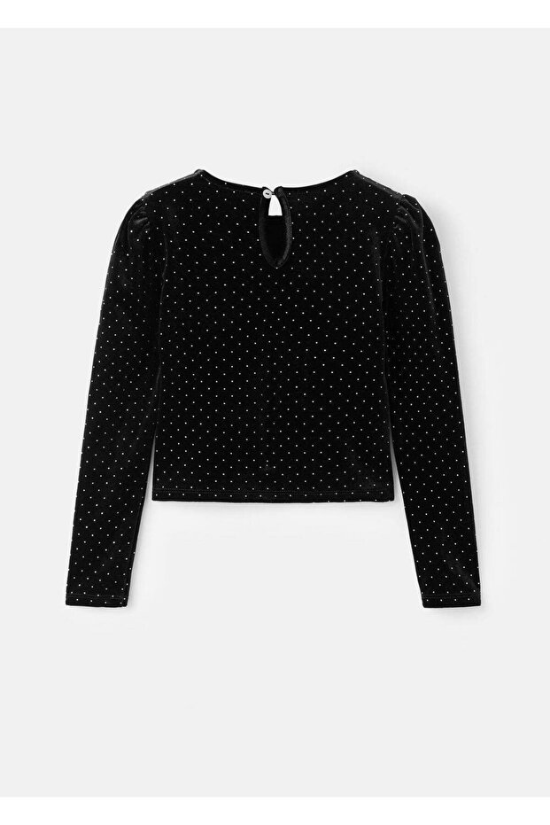 Stras taşlı bluz - 2