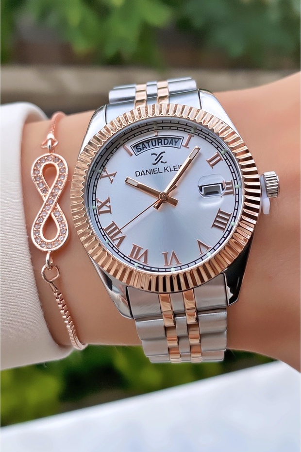Brand Rose Gold Color Square Small Case Thin Cord Women's Wrist Watch - Bracelet Gift