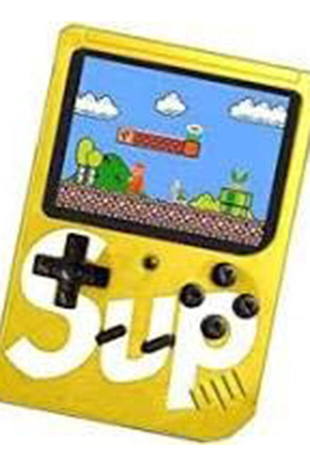 Sup Classic 400-in-1 Retro Handheld Game Console - 3" LCD, USB Rechargeable - 6