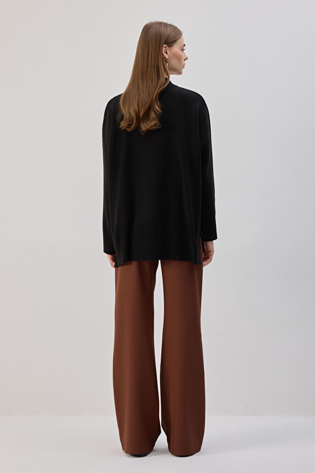 DİK YAKA BASIC TRİKO KAZAK - 6