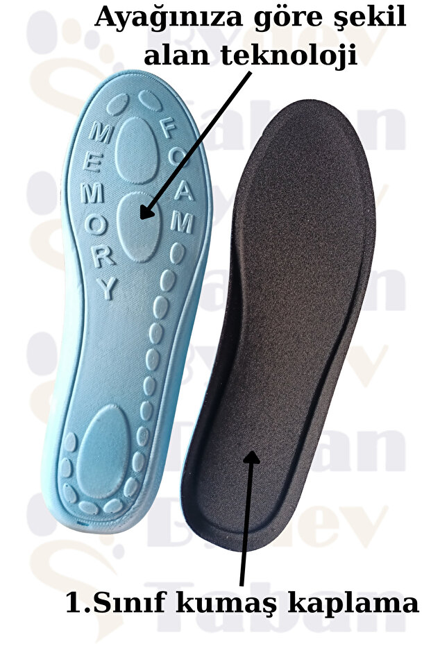ByDev Memory Foam Ortopedik Tabanlık ile gün boyu rahat adımlar! - 1