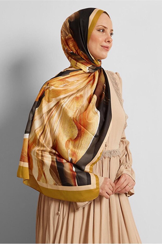 شال منقوش 8577