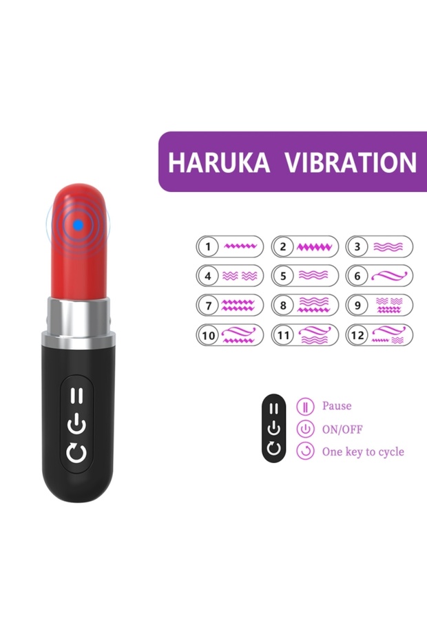 AMY RUJ ŞEKLİNDE MİNİ VİBRATÖR - 2