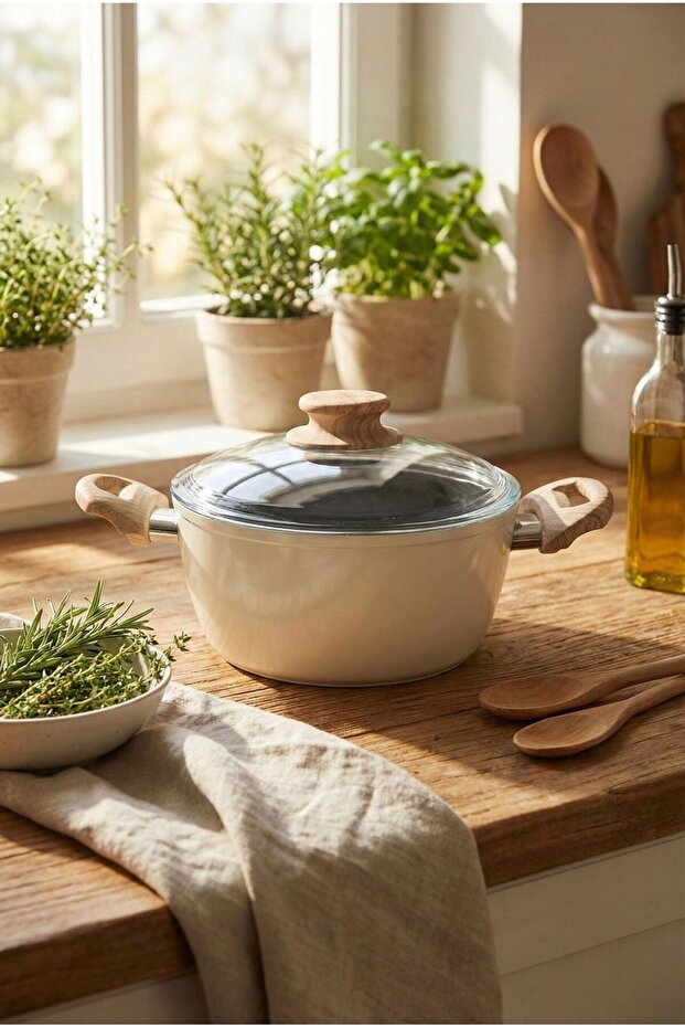 Crystal Ceramic Pot 22 cm - 1