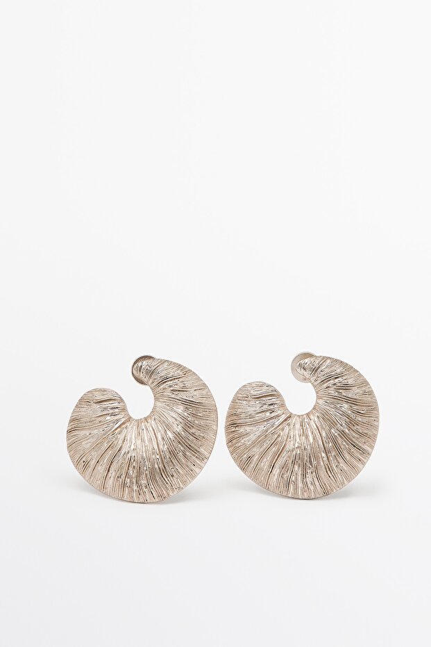 Fosil halka küpe - 1