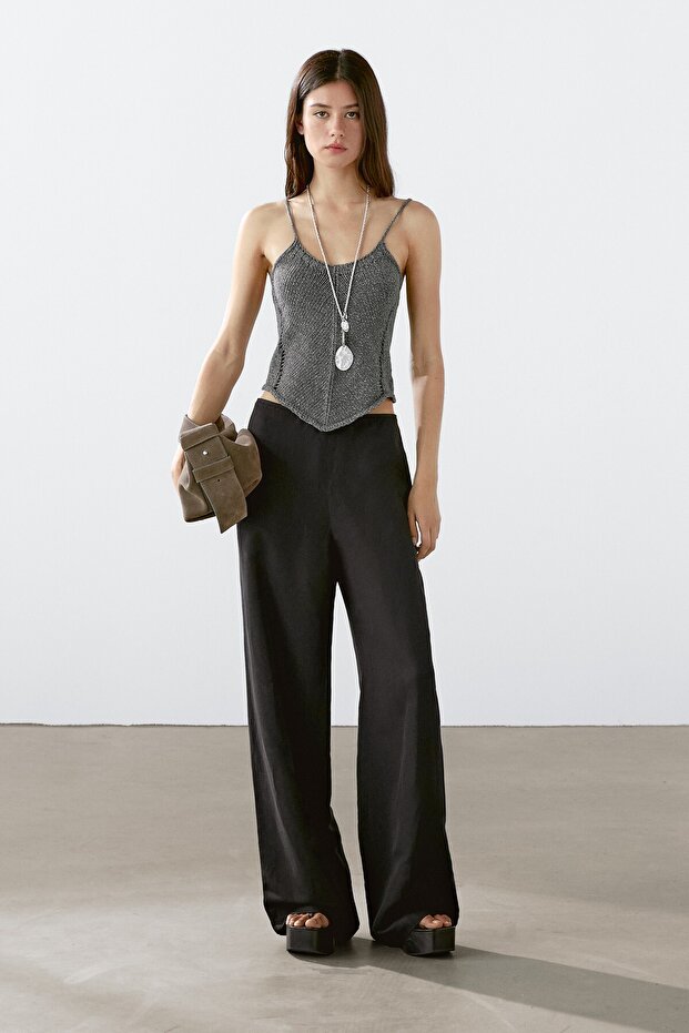 %100 pamuklu triko top - 2