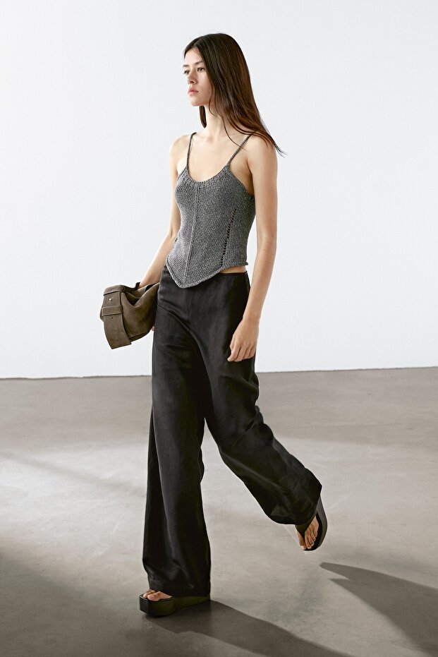 %100 pamuklu triko top - 4