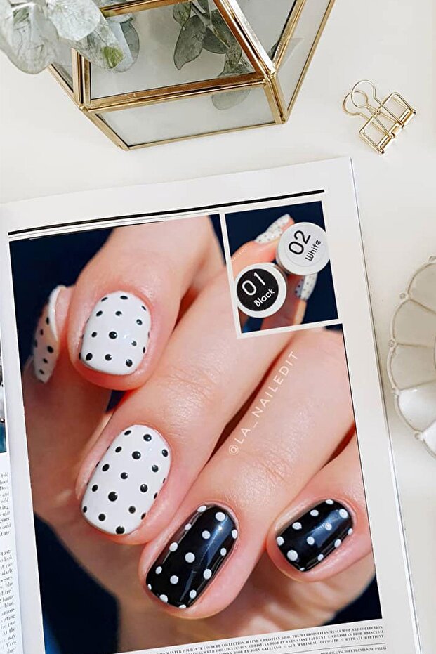 Kalıcı Oje Kalemi 02 White - 8