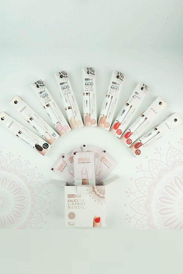 Kalıcı Oje Kalemi 02 White - 2