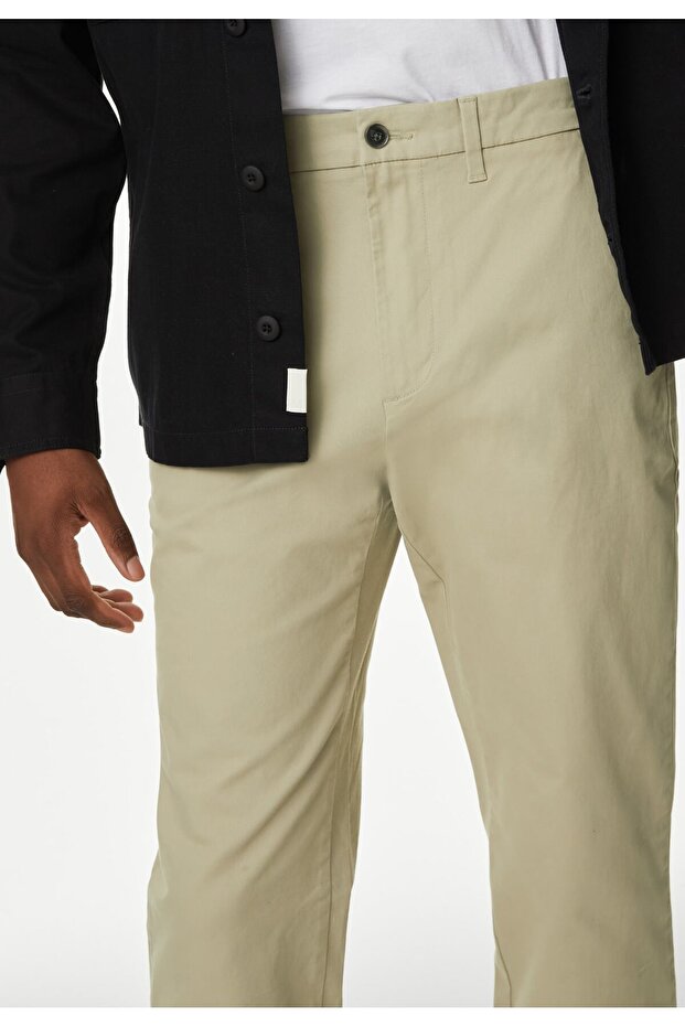 Regular Fit Chino Pantolon - 3