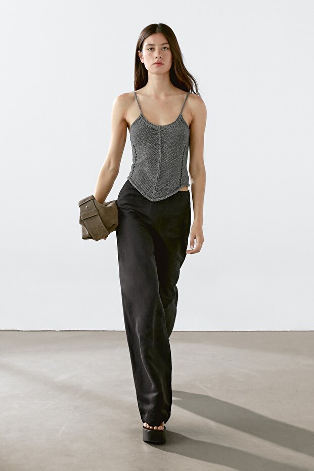 %100 pamuklu triko top - 1