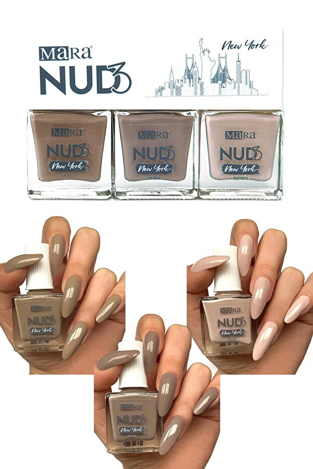 Nude Oje Seti 15 adet - 4