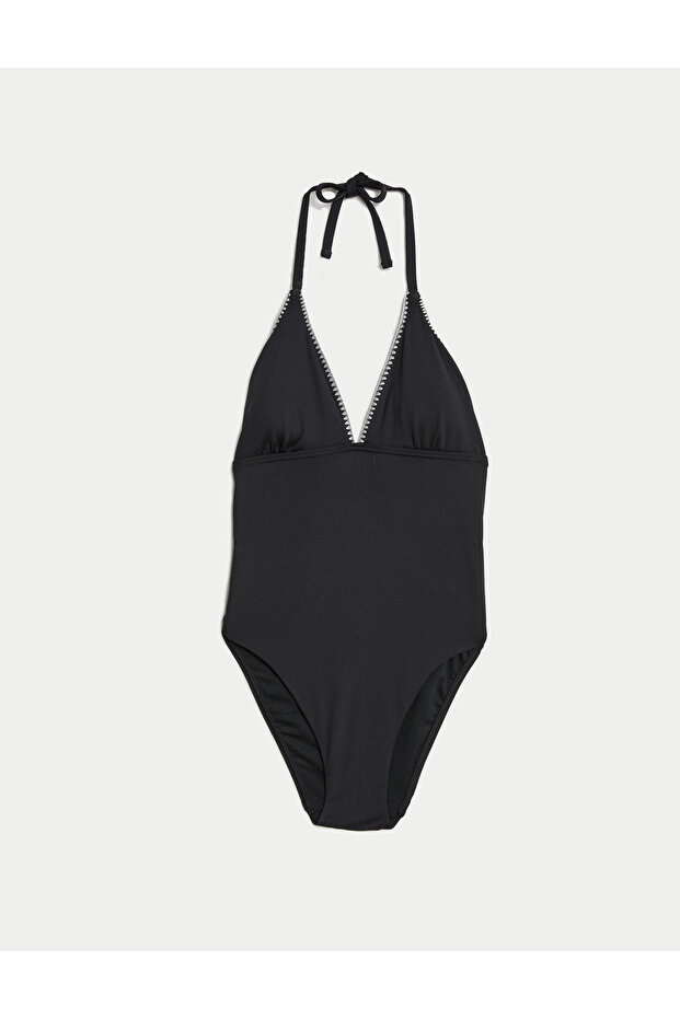 Halter Yaka Plunge Mayo - 5