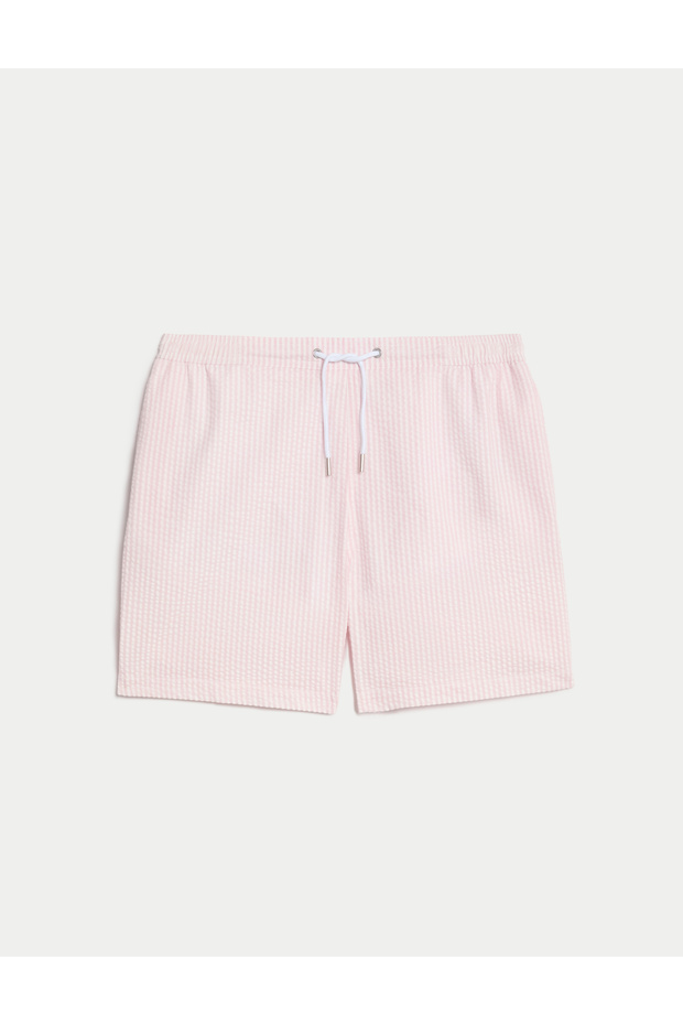 Regular Fit Quick Dry Deniz Şortu - 5