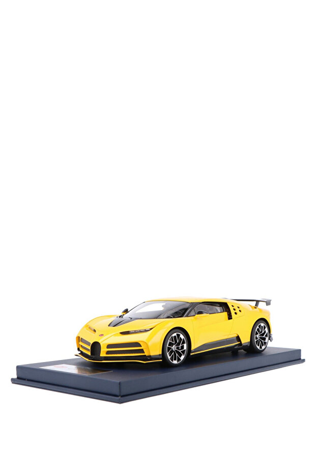 1:18 2023 Smart Bugatti Centodieci Production Version Sarı Model Araba - 4