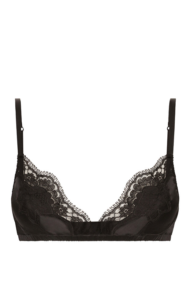 Siyah Dantelli Sütyen - 1