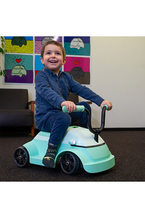 Mini Microlino Blue Cocuk Scooter - 5