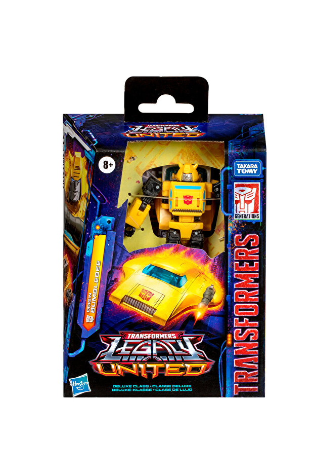 Legacy Deluxe Class Origin Bumblebee Aksiyon Figürü - 7