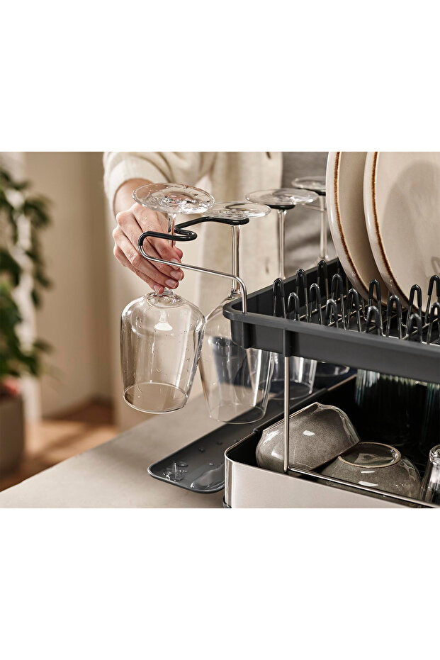 Excel™ Paslanmaz Çelik 2 Katlı Bulaşıklık - 5
