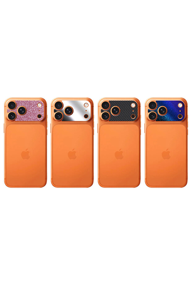 Apple iPhone 17 Pro Max Rear Camera Protector Set – 4 Colors, Scratch Resistant Camera Protector - 2