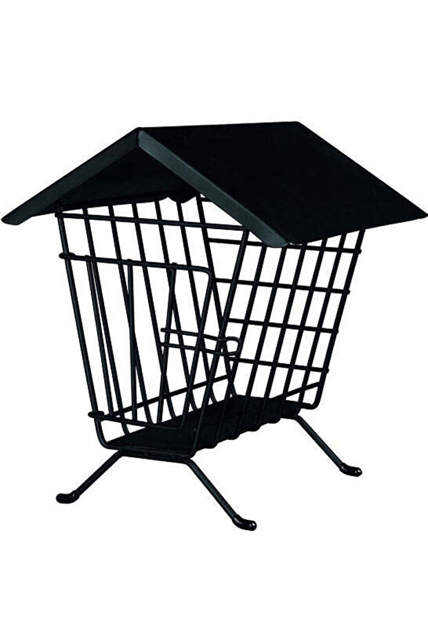 Free Standing Hay Manger with Roof for Small Pets 20x23x20cm