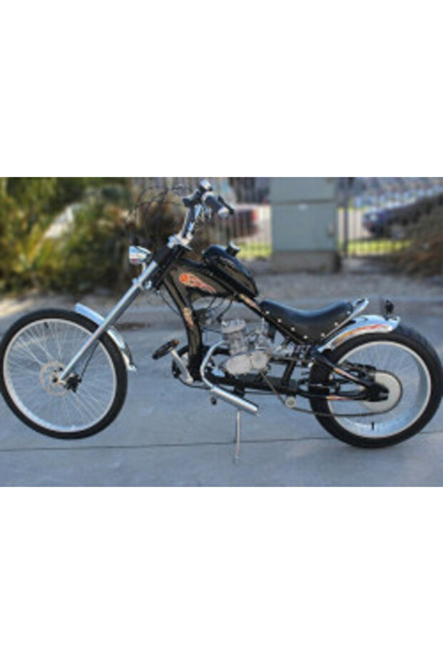 Simple bicycle engine (without accessories) 80 cc Gray - 4