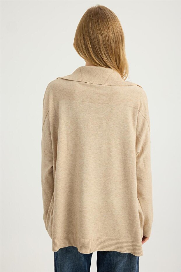 Geniş Kesim Triko - 5