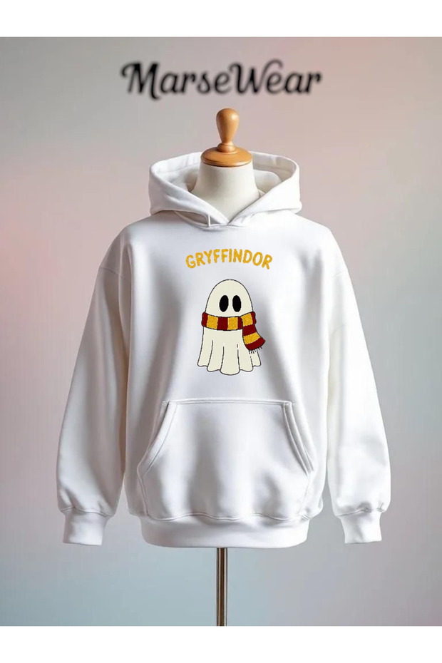 Printed Cotton 3 Thread Oversize Sweatshirt