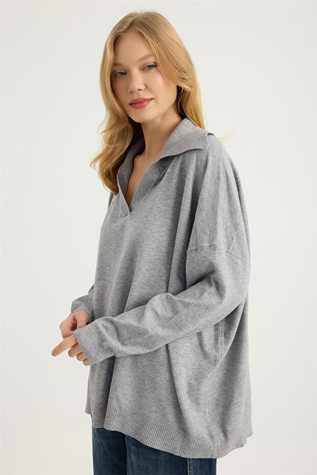 Geniş Kesim Triko - 2