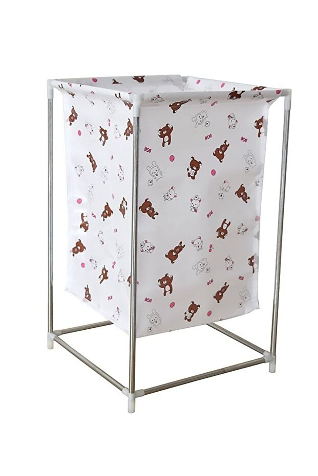 سلة غسيل متعددة الوظائف بتصميم كرتوني متعدد الألوان - 1