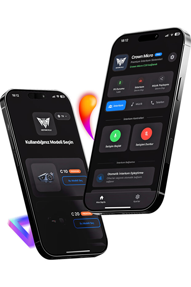 C10 BLUETOOTH VE INTERCOM SİSTEMİ - 4