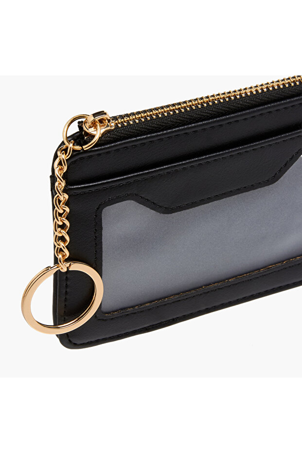 حامل بطاقات صلب مع إغلاق بسحاب - 3