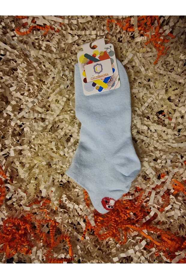 Children's Socks with Emojis on the Heel, Single Pair