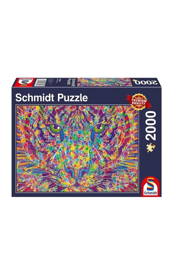 Puzzle: Divoké srdce – Tygr, 2000 dílků