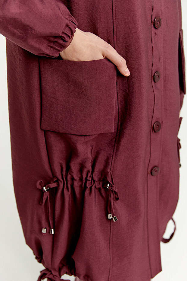 Denizci Yaka Stoperli Kap - 6