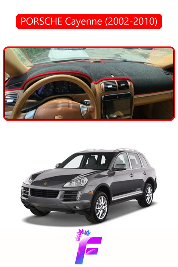Porsche Cayenne (2002-2010) Glove Box Cover | Anti-Reflection | Full Protection | Quick Assembly | J27