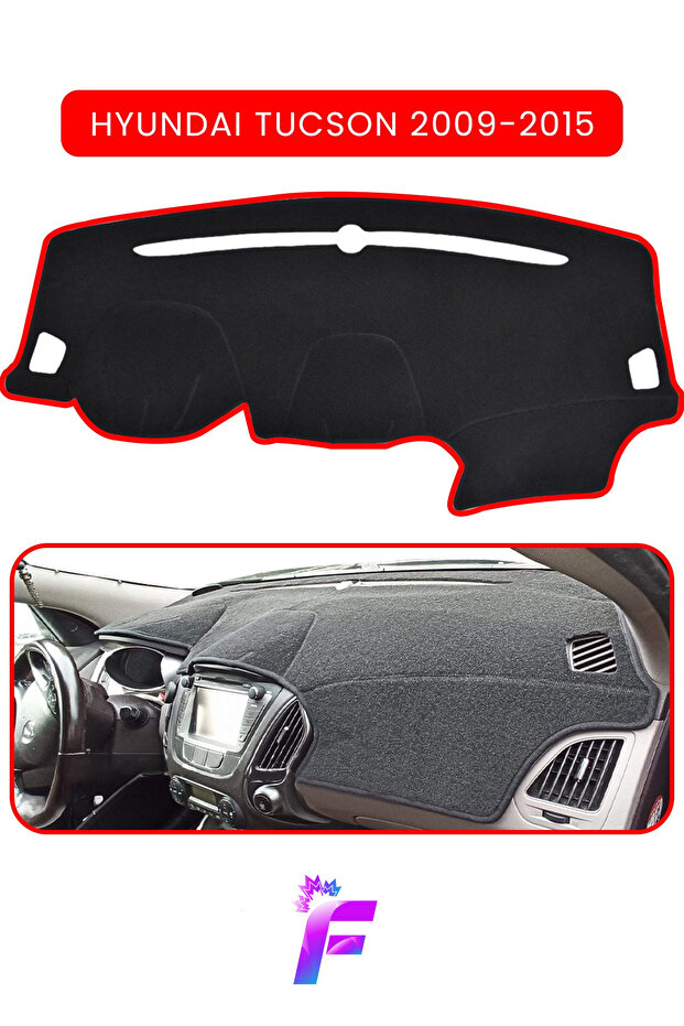 Hyundai Tucson (2009-2015) Compatible Front Breast Cover | Anti-Reflection | Easy Assembly | Tc75