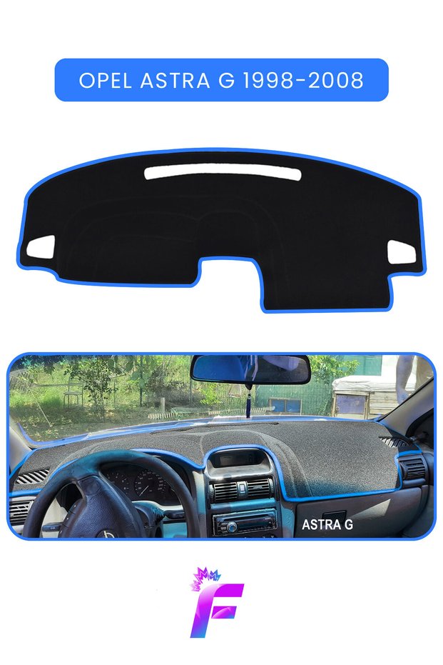 Opel Astra g (1998-2008) Compatible Glove Box Cover | Vehicle-Specific Production | Easy Assembly | Non-Slip | Te11